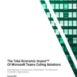 Forrester TEI Report — The Total Economic Impact of Microsoft Teams Calling Solutions