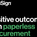 Positive outcomes with paperless procurement