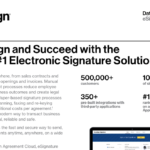 Send, Sign and Succeed with the World’s #1 Electronic Signature Solution