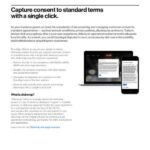 Capture Consent to Standard Terms with a Single Click